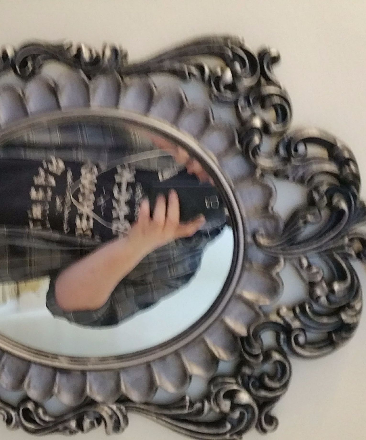 Charity Shop Mirror Upcycle