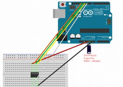 How to Program an Attiny85 Using a Arduino Uno : 7 Steps - Instructables