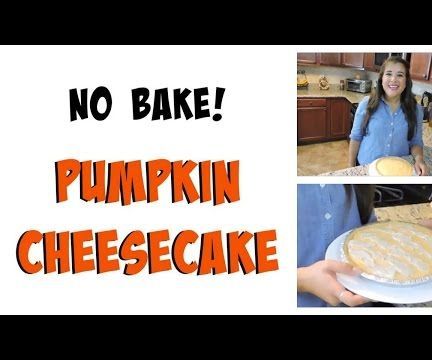 No Bake Pumpkin Cheesecake