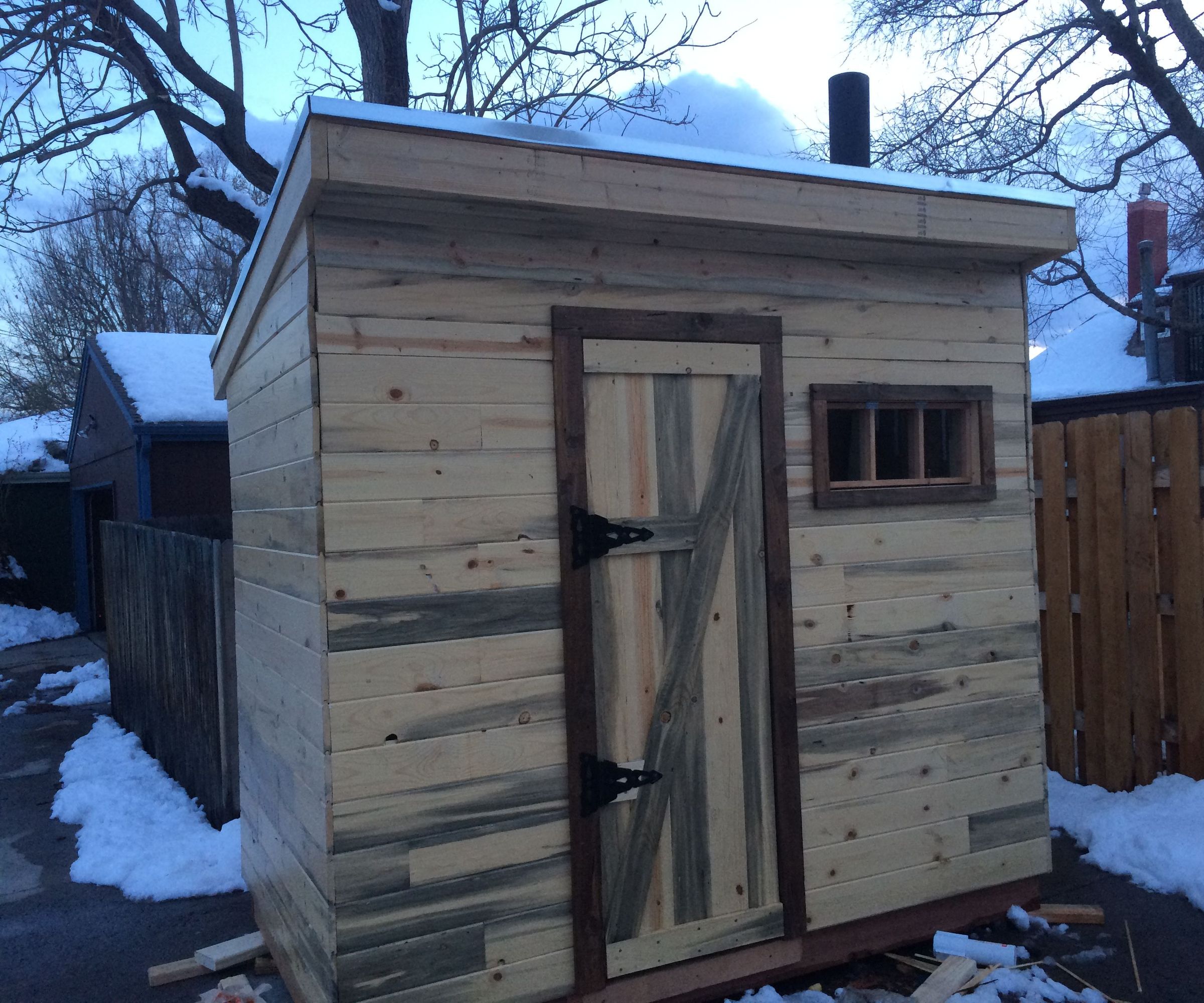 Wood Fired Sauna