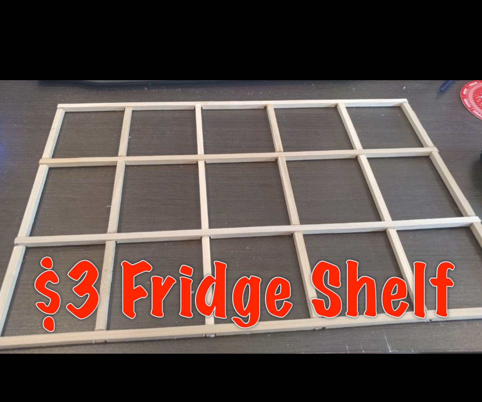 $3 Fridge Shelf