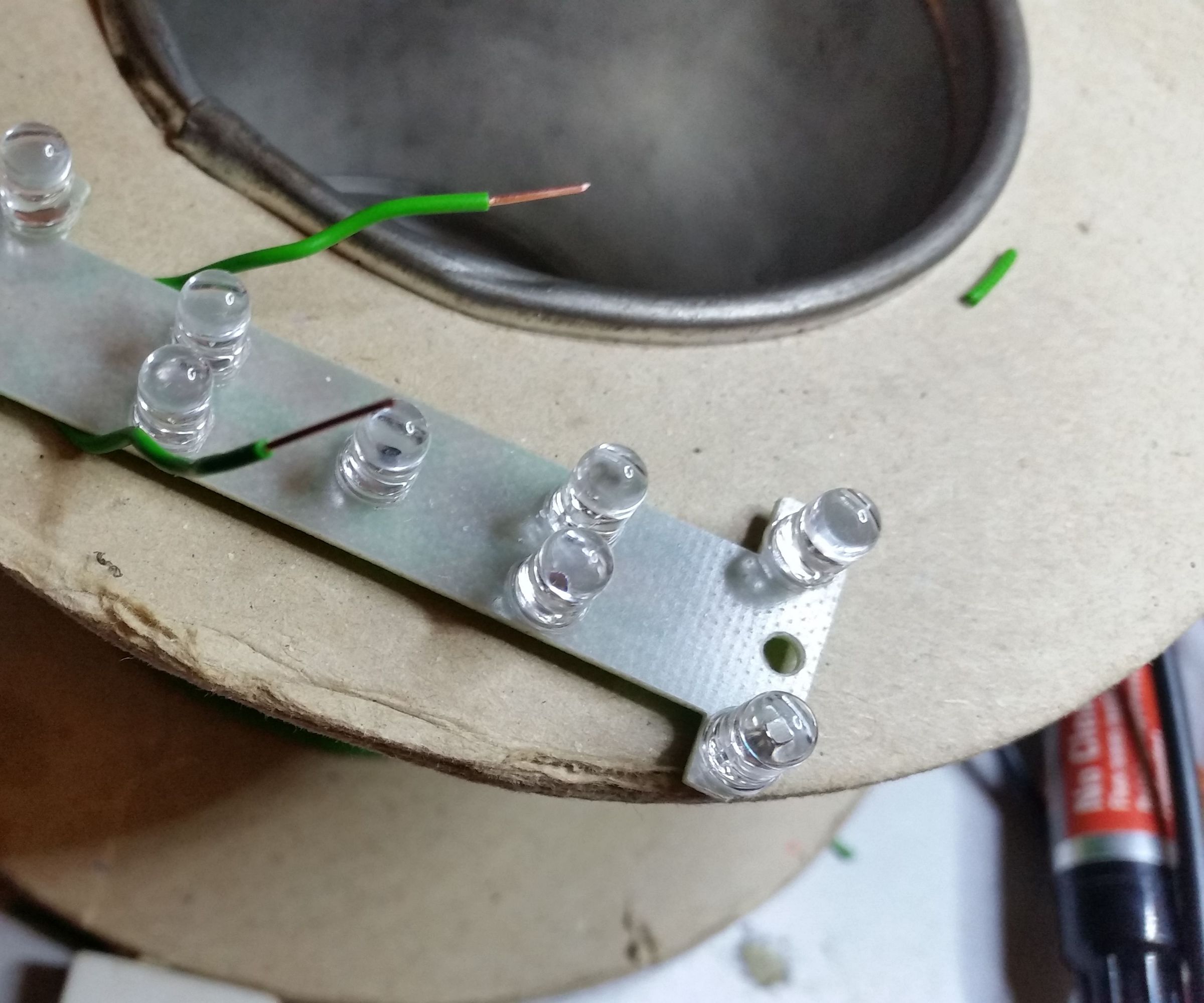 moped taillight from cheap bike lights