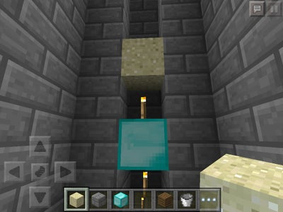 Place a Torch on the Block