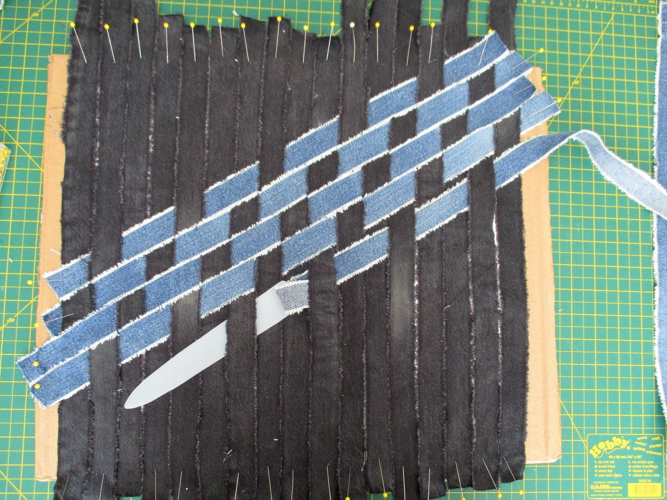 Denim Weaving : 12 Steps (with Pictures) - Instructables