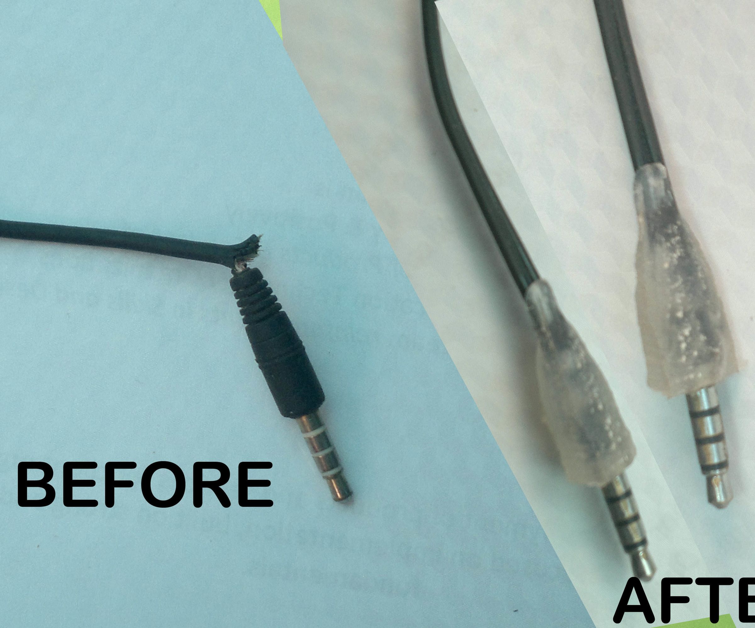 Fix Your Broken Ear Phone Jack (The Hot Glue Trick)