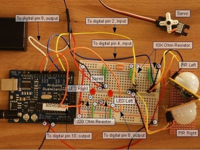 PIR Motion Sensor Tutorial : 8 Steps (with Pictures) - Instructables