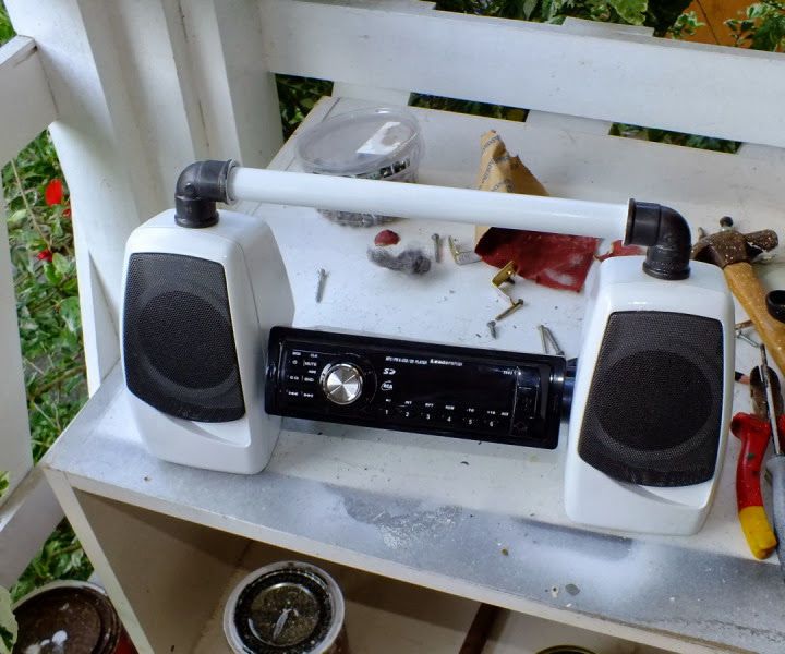 Economic Home Audio System ​​with Low-cost Car Radio