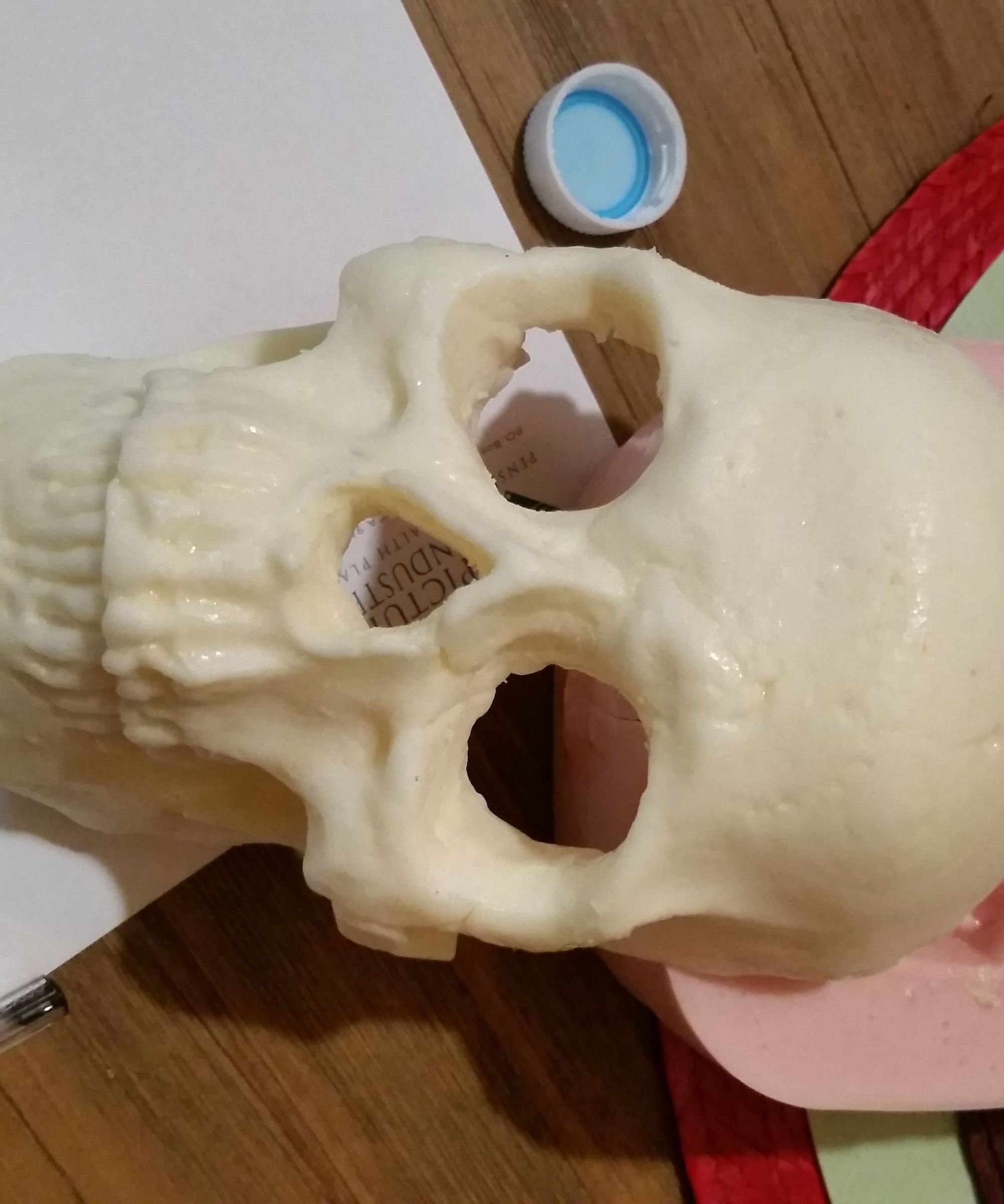 Making a Food Grade Silicone Mold for a Chocolate Skull