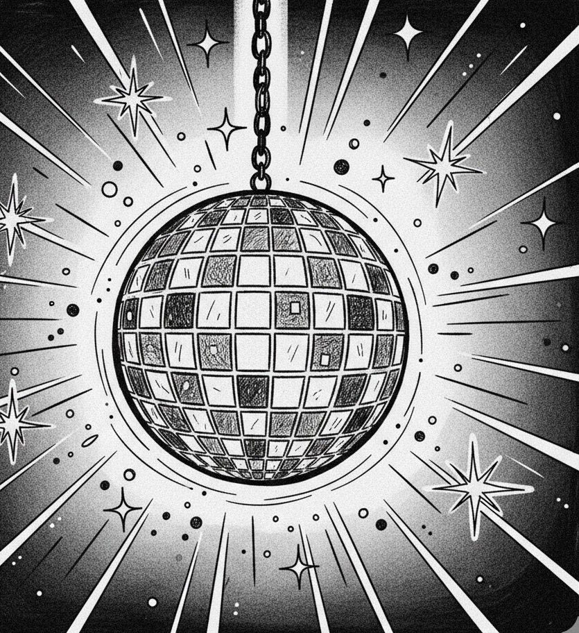 Portable Mirror Ball Motor for Small Events and Band Stage Use