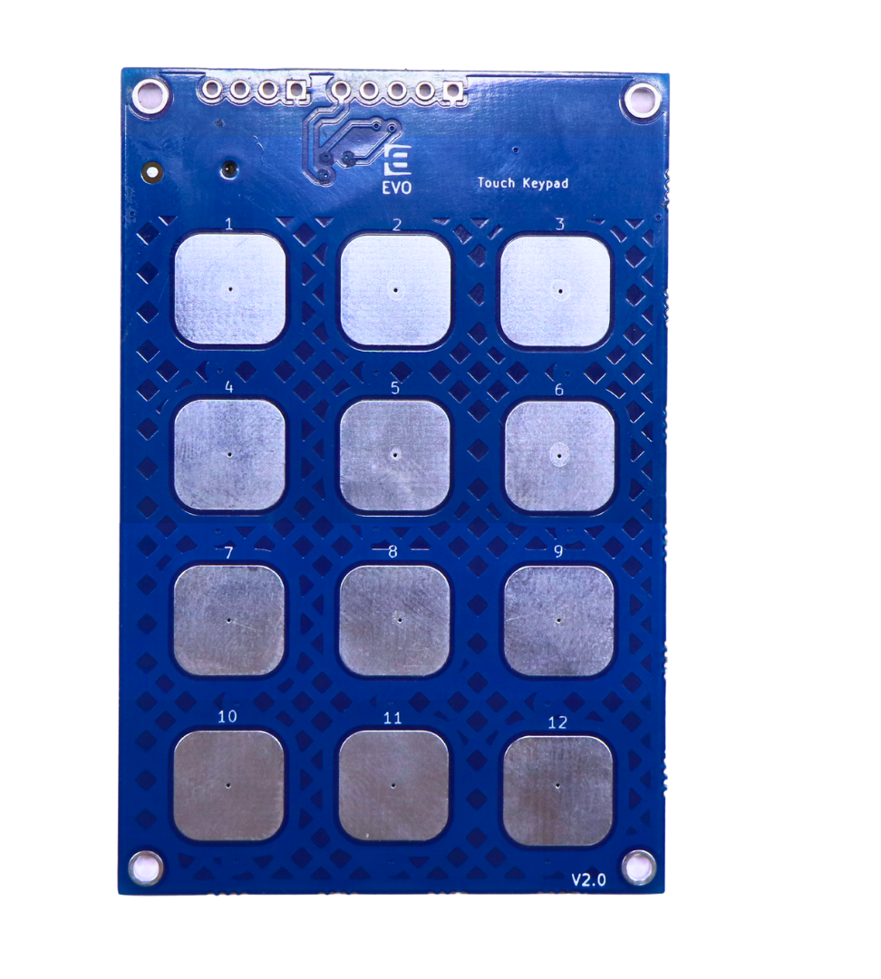 12-channel Capacitive Touch Sensor Module by EVO - Complete Guide (Images, Details, Specifications, Connection Diagram, Codes)