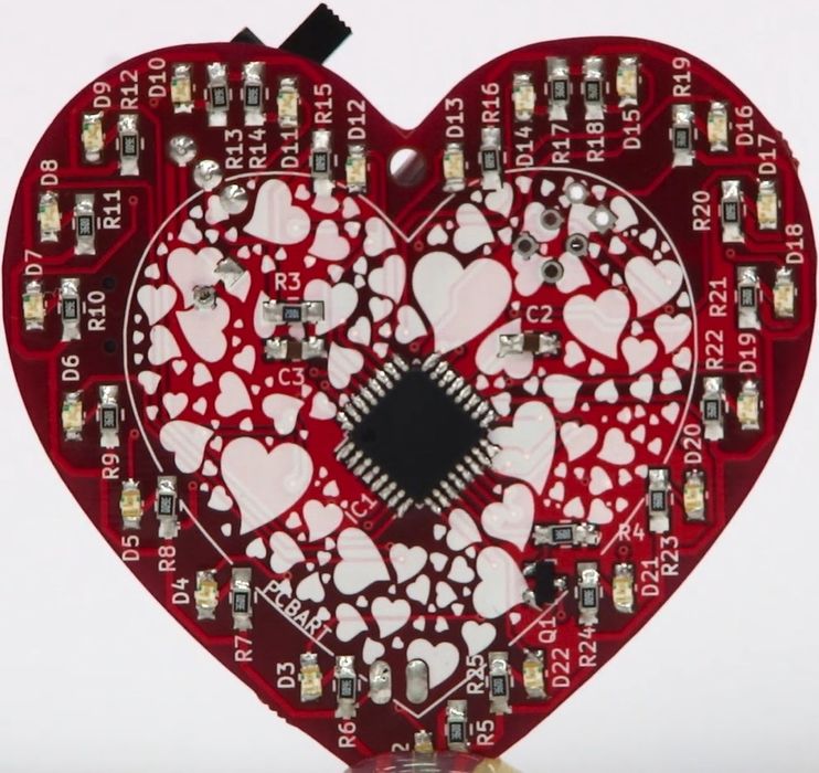 LED Heart With a Vibrating Motor - Instructables