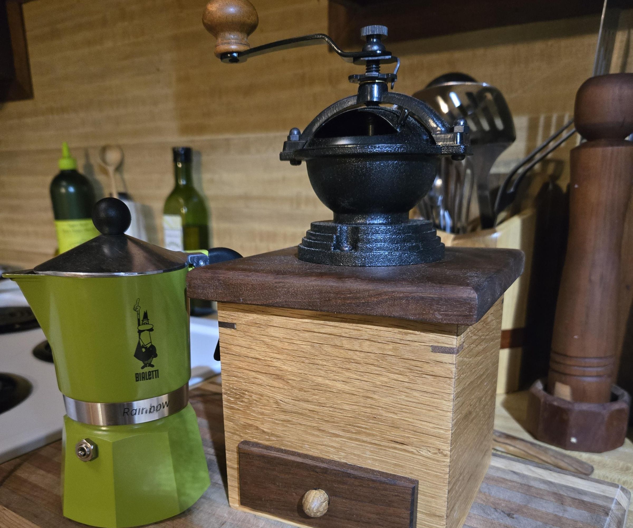 Making a Box for Coffee Grinder