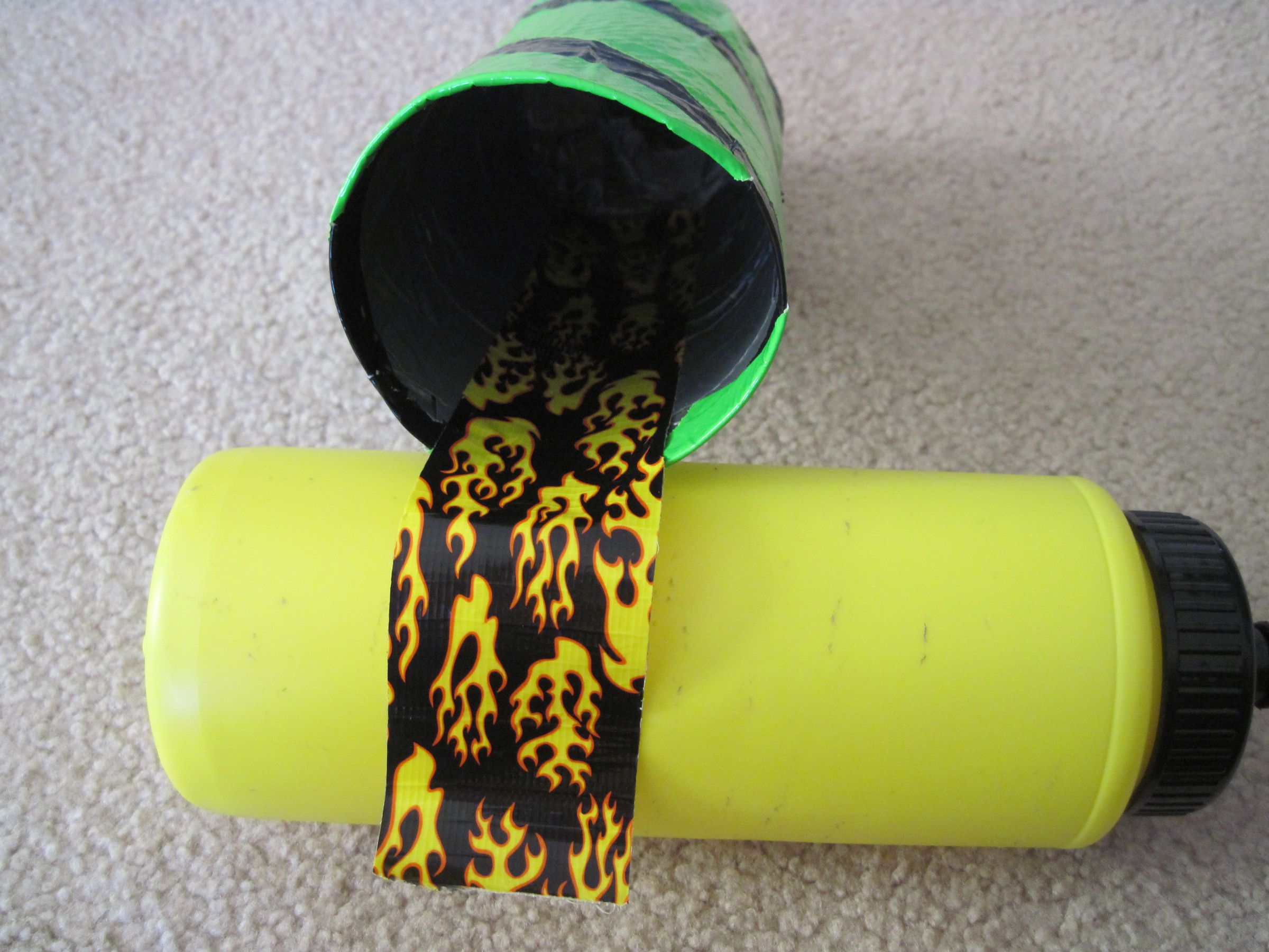 Duct Tape Water Bottle Holder 3 Steps Instructables