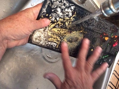 Washing the Painting