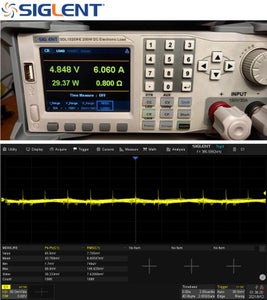 Figure 9  the Output of the Adjustable Switching Power Supply  (6A Load, CR Mode, 20MHz BW Limit)