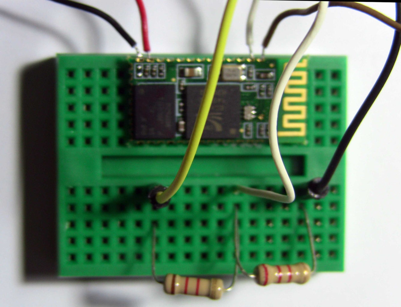 Wiring the Arduino + Bluetooth Transceiver