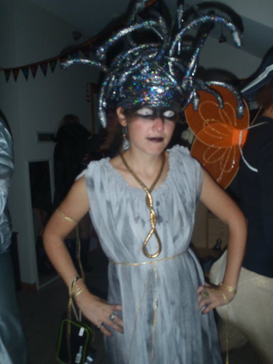 How to Make a Puppetteerable Medusa Headpiece (and Costume)