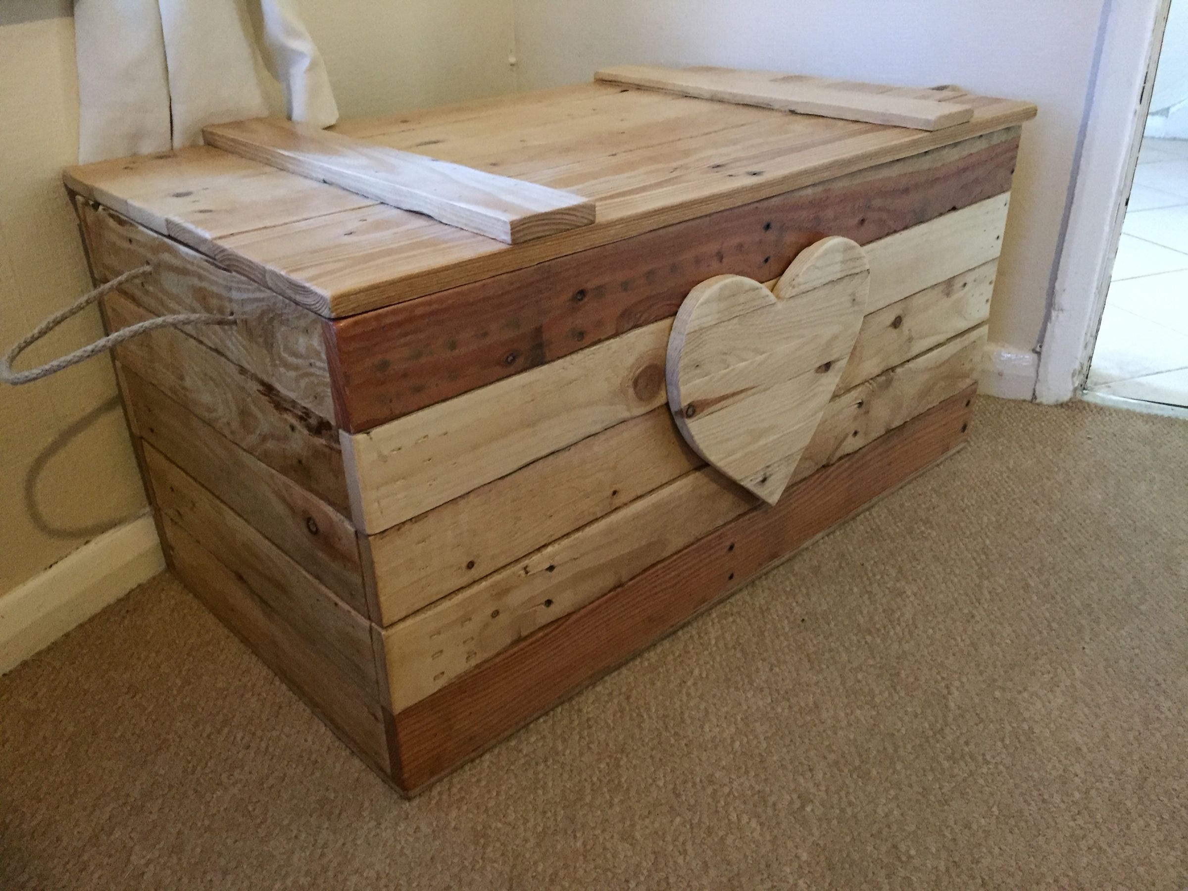 Pallet Toy Chest 4 Steps (with Pictures) Instructables