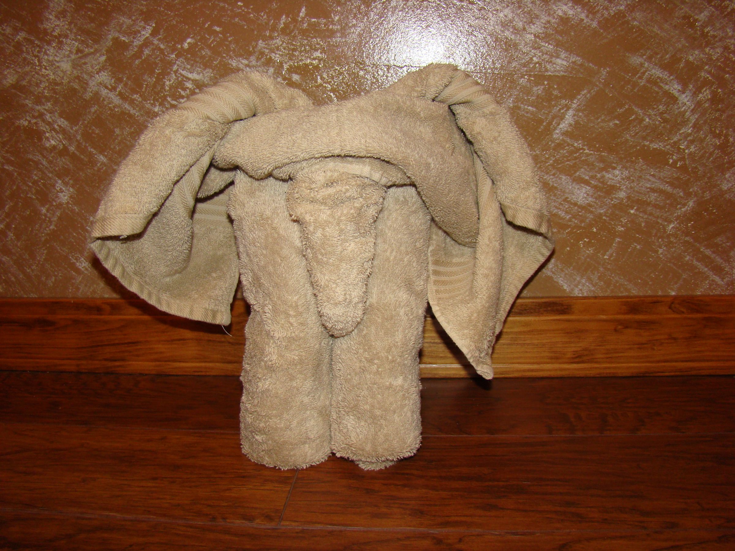 How to Create a Towel Elephant!