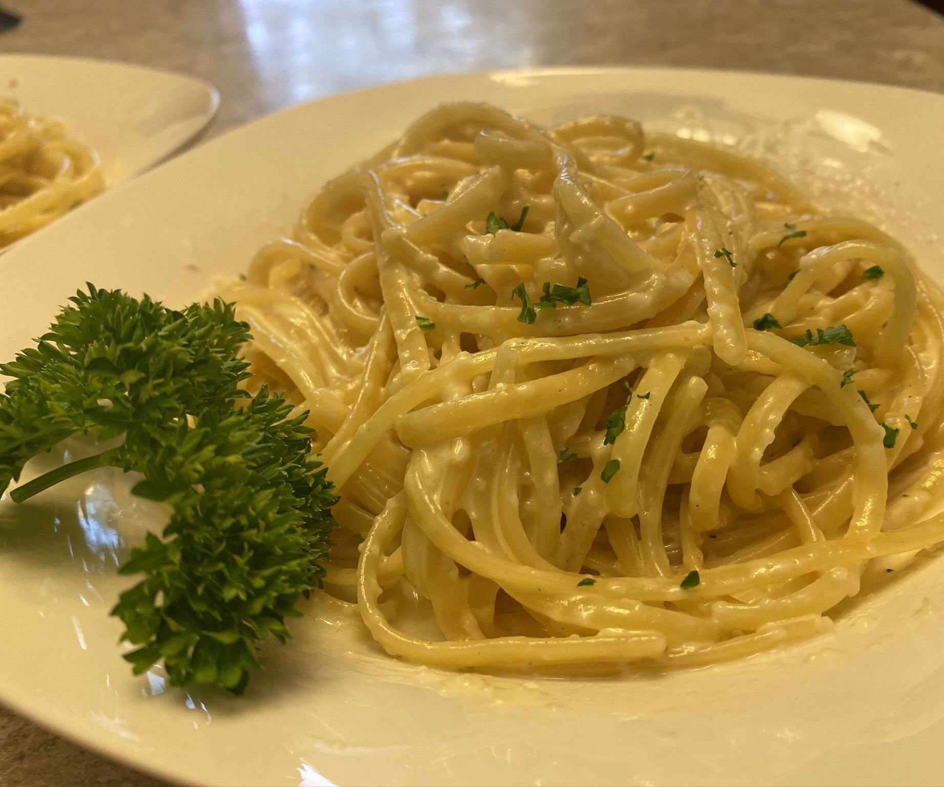 CPK Garlic Cream Fettuccine Copy Cat