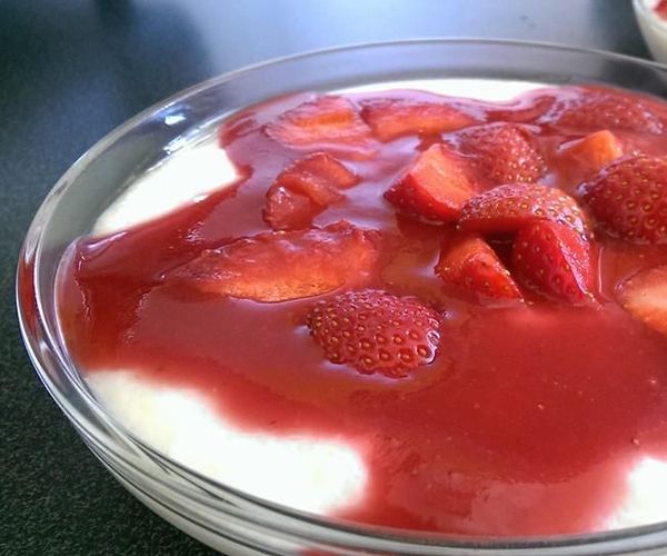 Strawberry Semolina