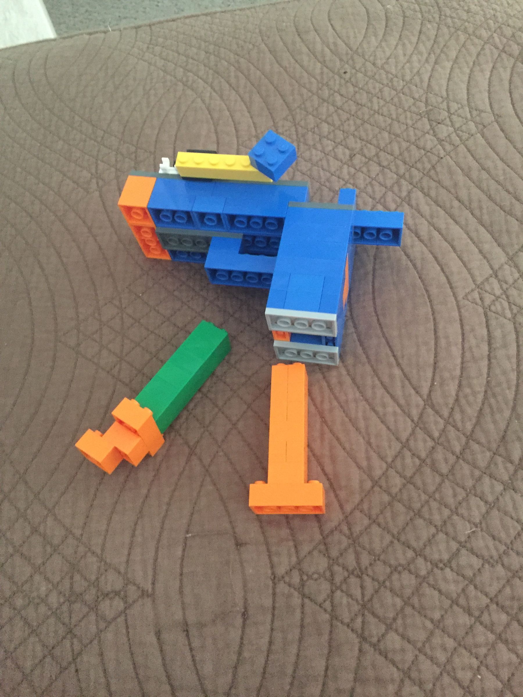 Lego Pistol : 5 Steps Instructables