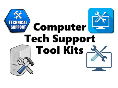 5 Different Tool Kits for Tech Support and Computer/Laptop Deployments