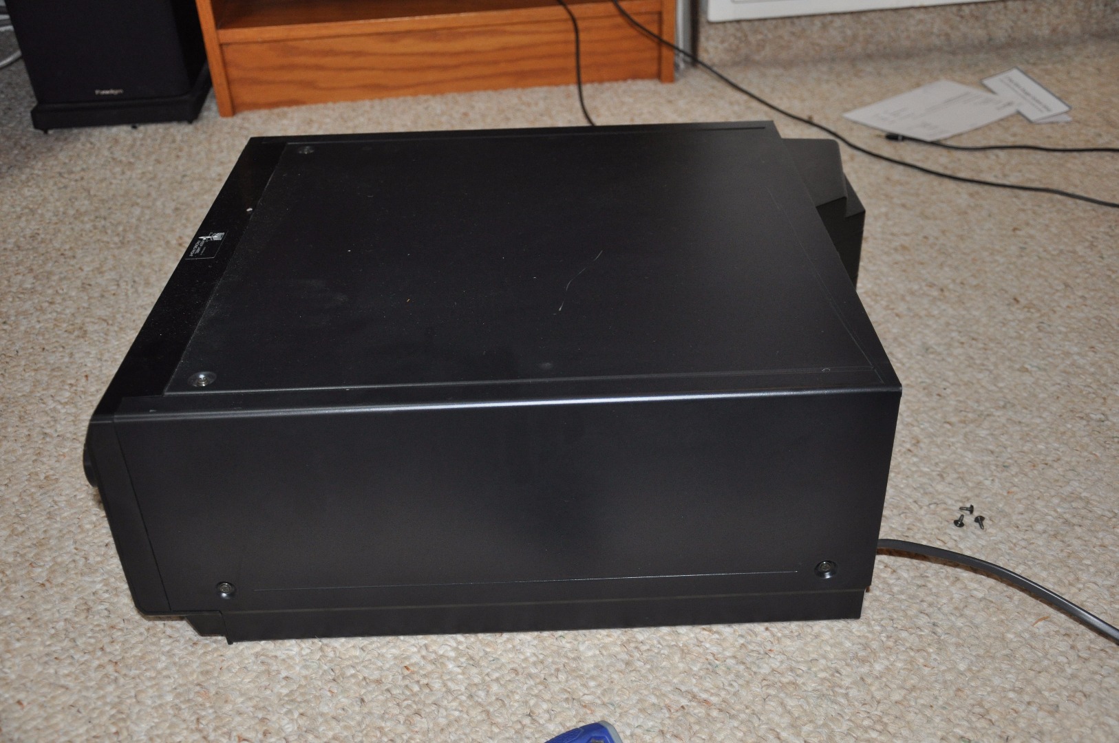 Fix "Table Error" on Sony CD Changer 3 Steps Instructables