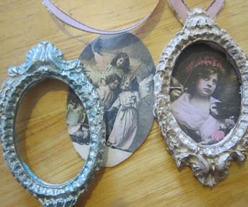  Li-Qua-Che ~ Mini Christmas Ornaments - Shiny Little Angels Designed by Trisha Neal 