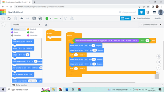 Coding SparkBots