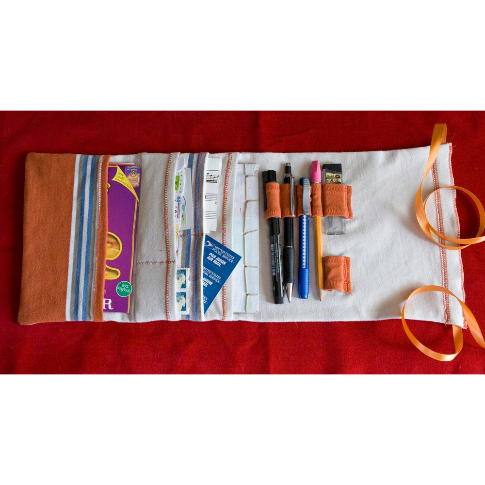 Recycled Postcard Kit From T-Shirt