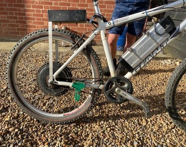 Bicycle Chain Tensioner for Off-Road Ebike