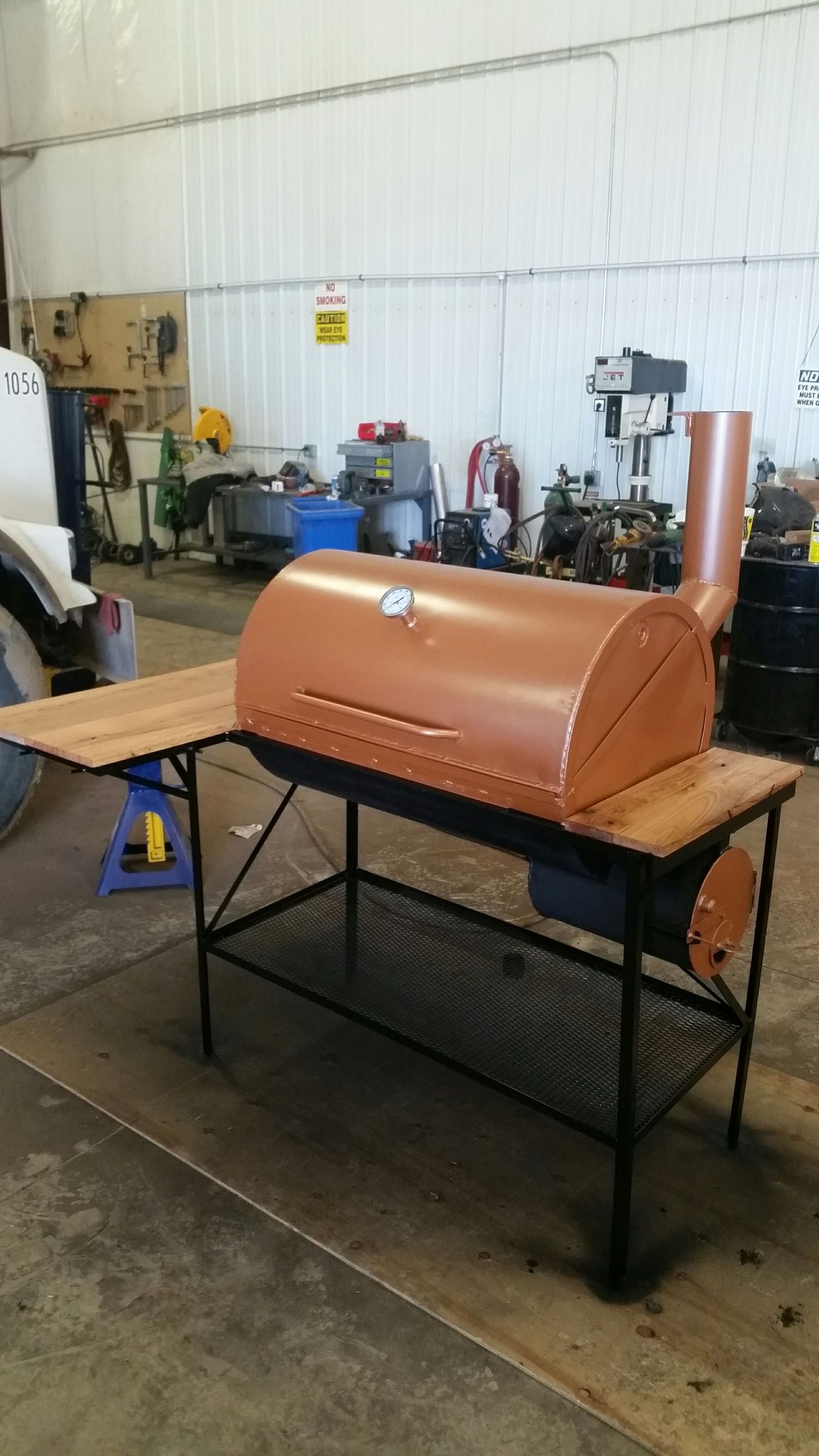 Reverse Flow Bbq Smoker Grill