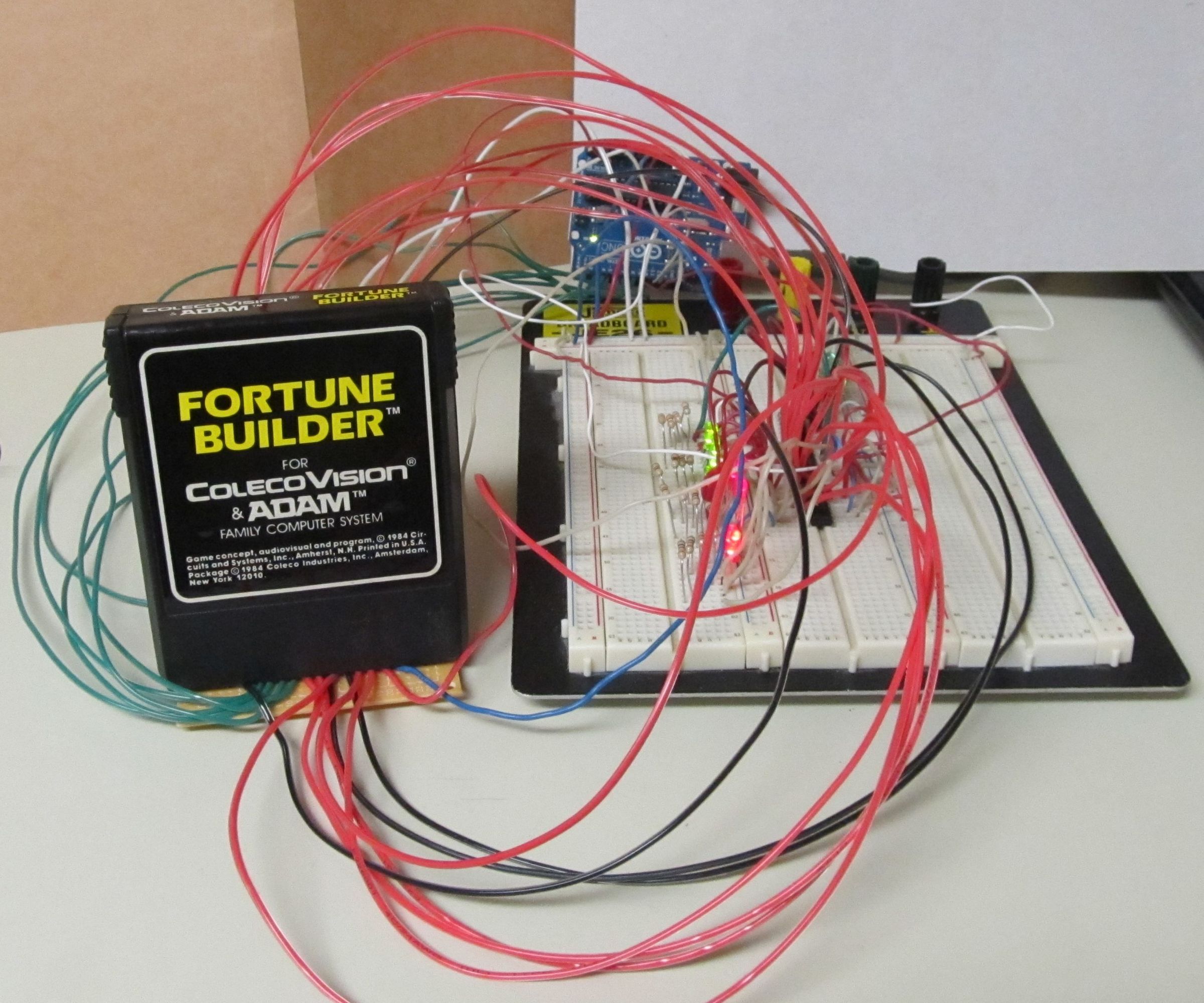 Arduino: ColecoVision Cartridge Reader