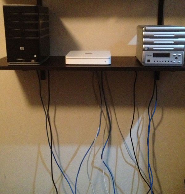 Affordable Home Network Cable Management