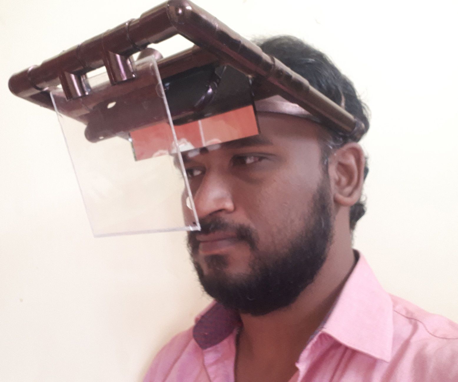 Argumented Reality Glass - Very Very Cheap 2$, Easy Build, Run All Apps