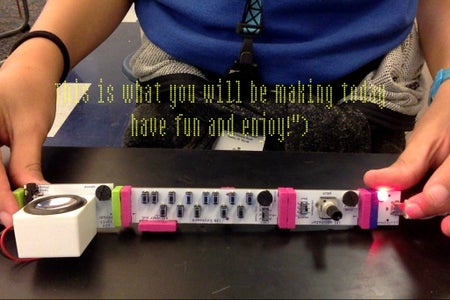 DIY Little Bits Instrument