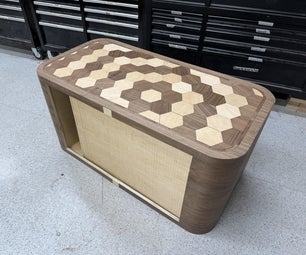 The Hive: a Tambour Door and Kerf Bending Cabinet