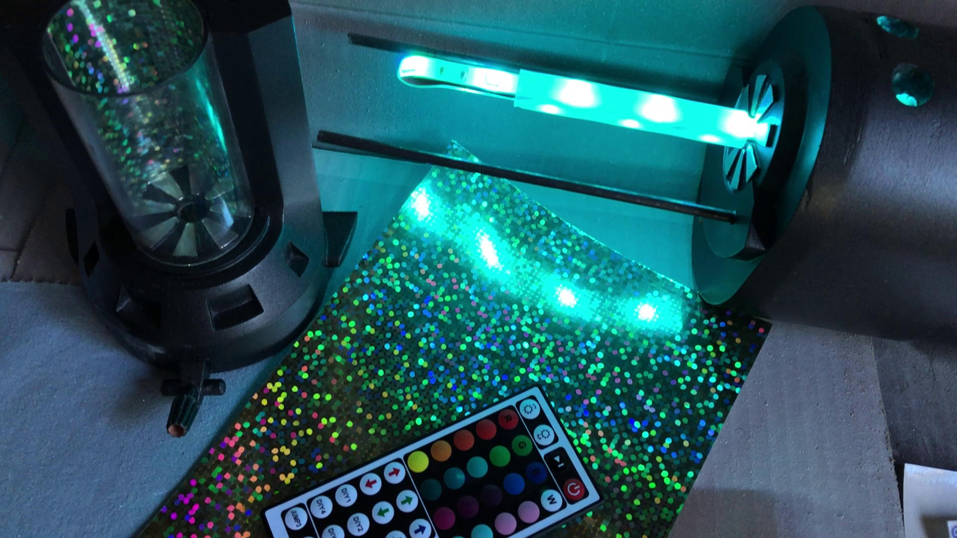 Making a LED Aperture Science Handheld Portal Device : 6 Steps (with ...