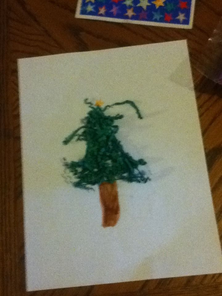 Christmas Tree Collage