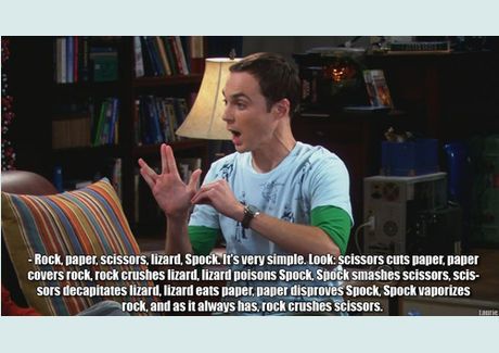 ROCK, PAPER, SISSORS, LIZARD, SPOCK, the card game