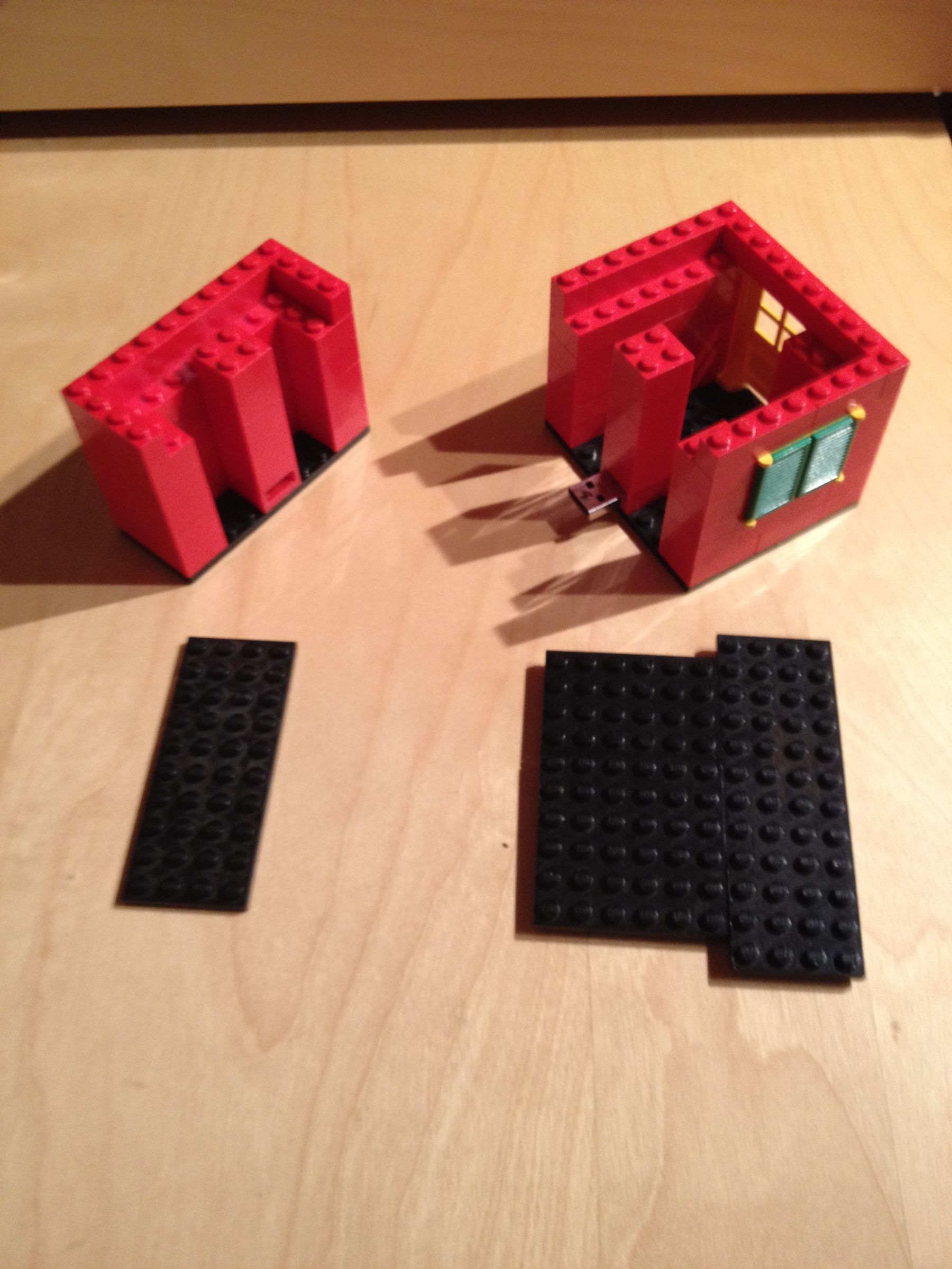 Creating a Lego House to Hide USB