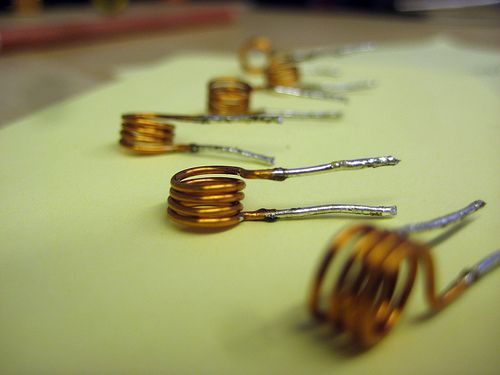 Making a Simple Air Core Inductor (Induction Coil)