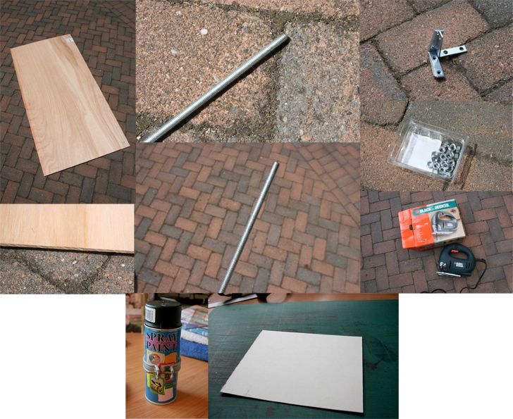 Template Frame for Spraycan