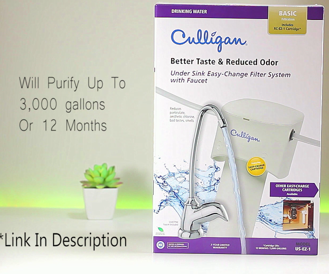 How to Install a Under the Sink Water Filter With Faucet Culligan EZ 1