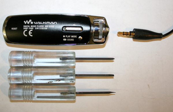 Sony Walkman NW-S705F Loose Earphone Fix : 11 Steps