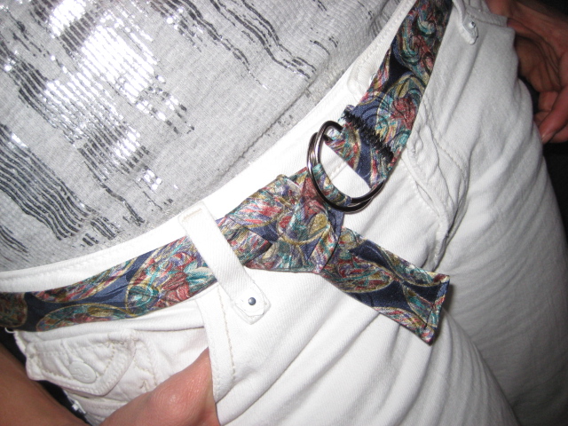 D-Ring Vintage Tie Belt