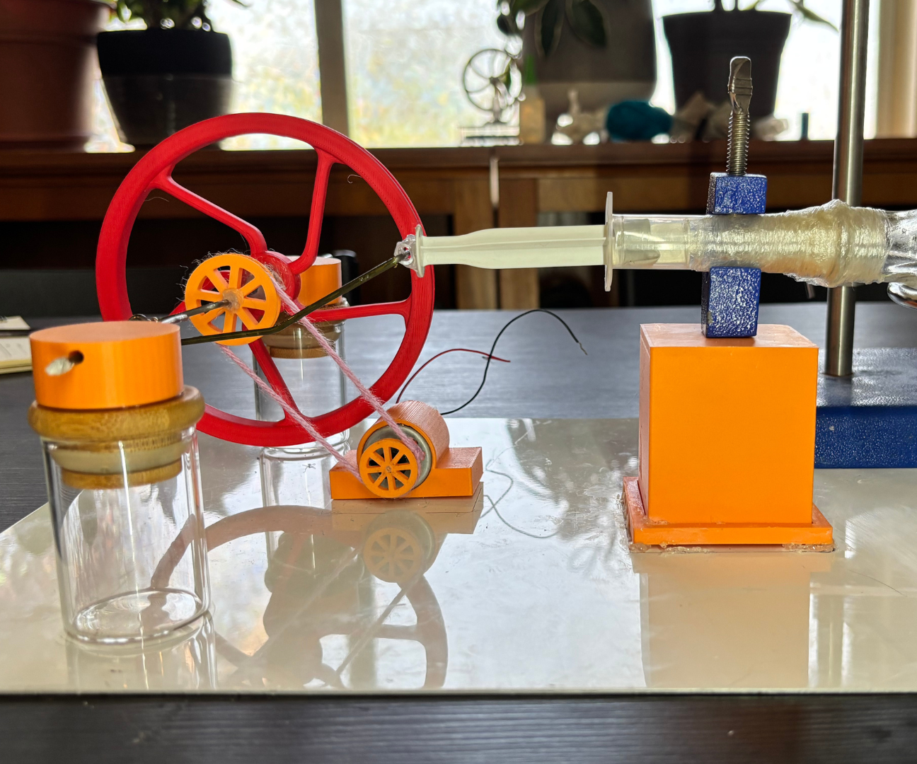 The Speed of Steam: Chemical to Kinetic Energy - the Steam Engine