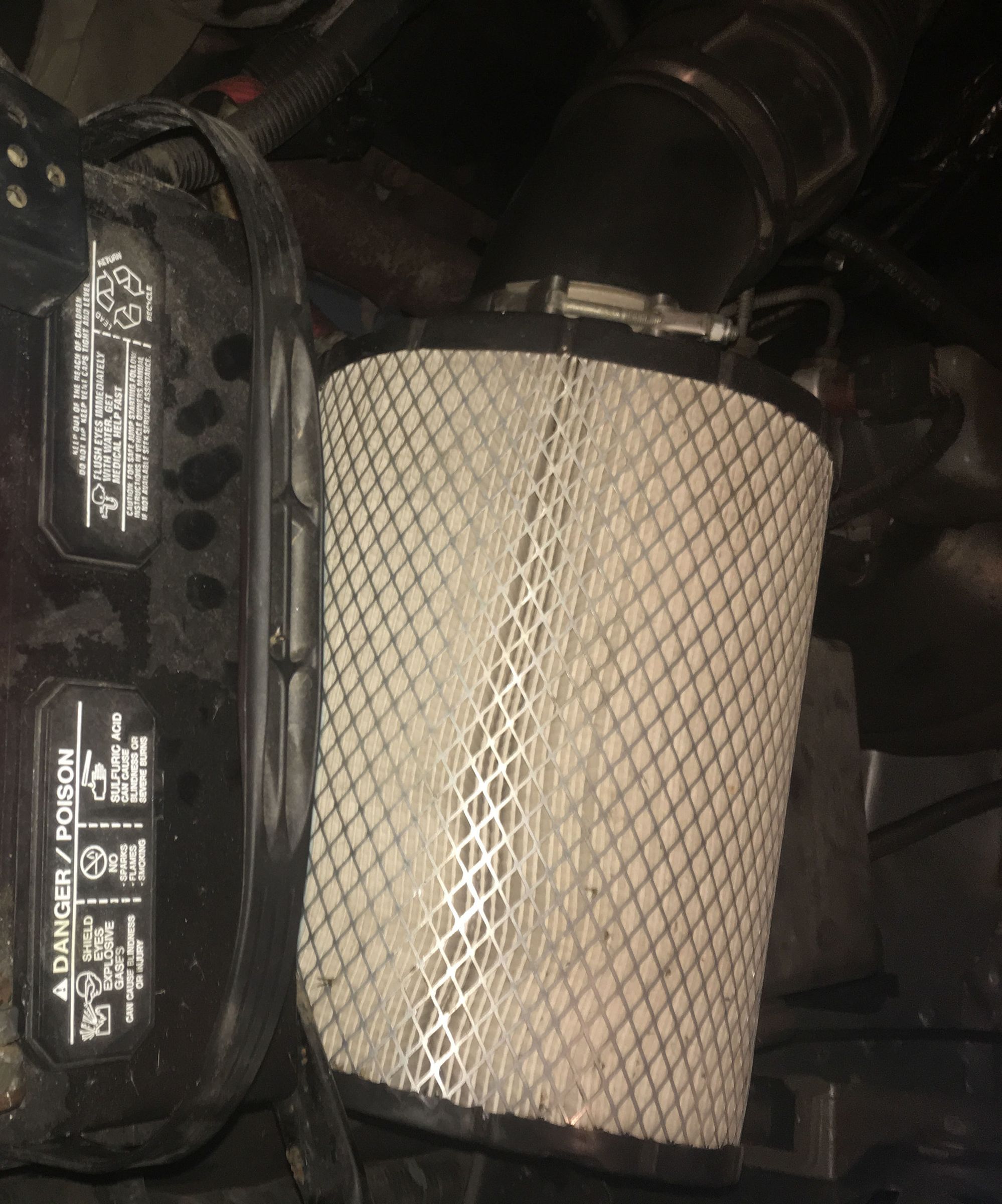 Replacing a Battery in a Diesel Pickup 