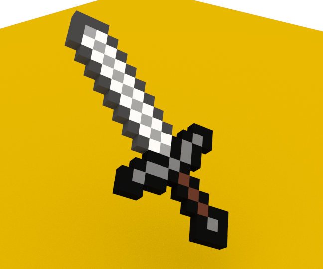 Blender modelling - Minecraft